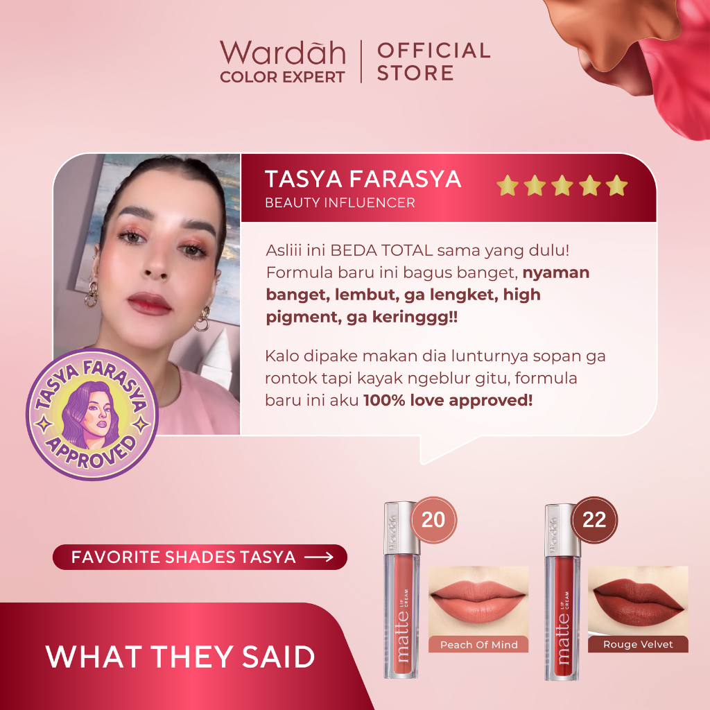 wardah exclusive matte lip cream wardah exclusive matte lip cream