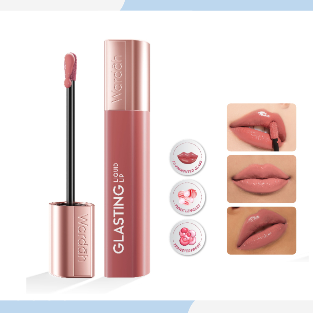 wardah glasting liquid lip wardah glasting liquid lip