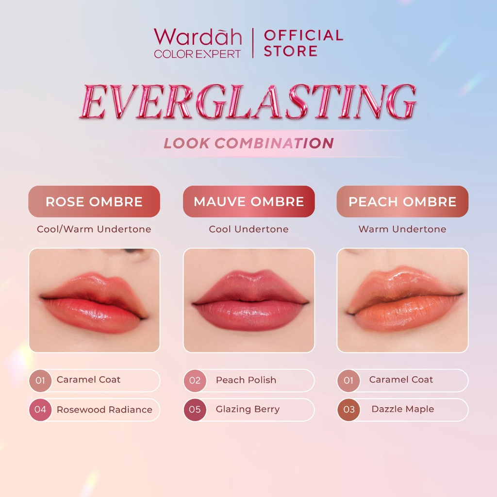 wardah glasting liquid lip wardah glasting liquid lip