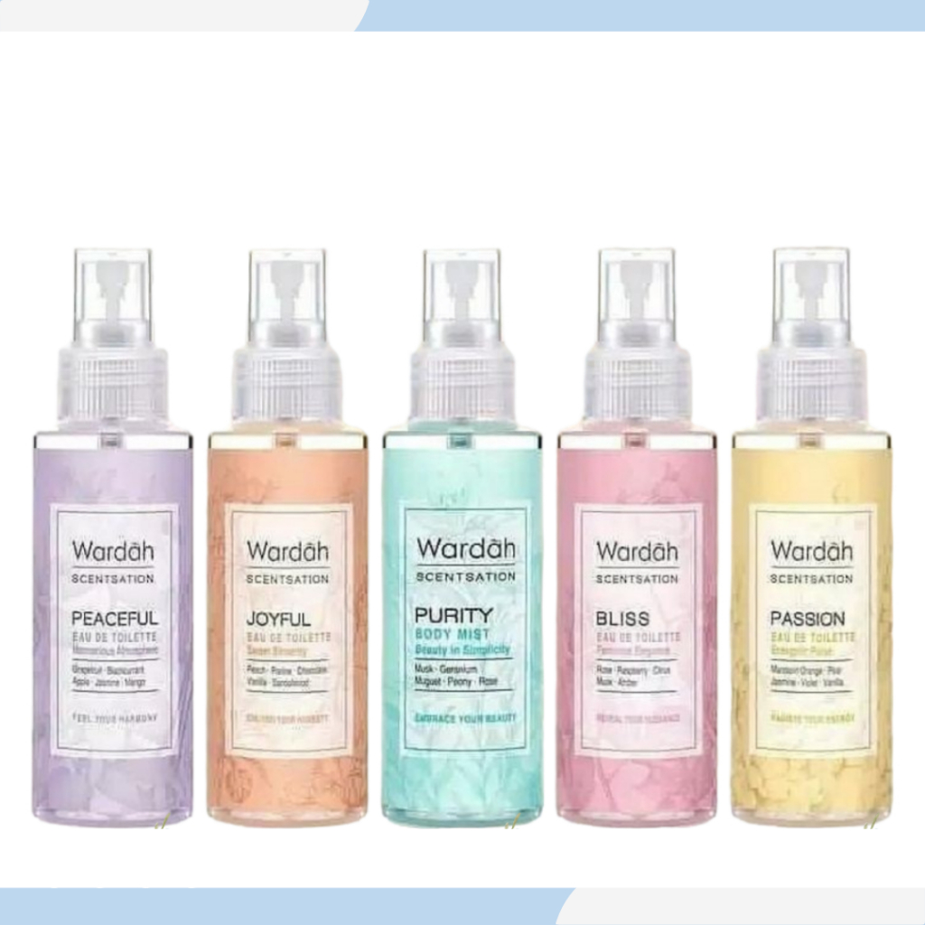 wardah scentsation body mist 100ml wardah scentsation body mist 100ml