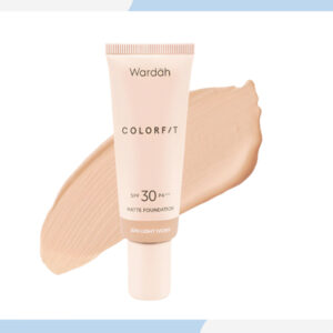 wardah colorfit matte foundation spf 30 pa++ 25ml