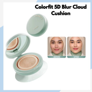 wardah colorfit 5d blur cloud cushion matte finish 18h spf 50 pa++++ 15gr