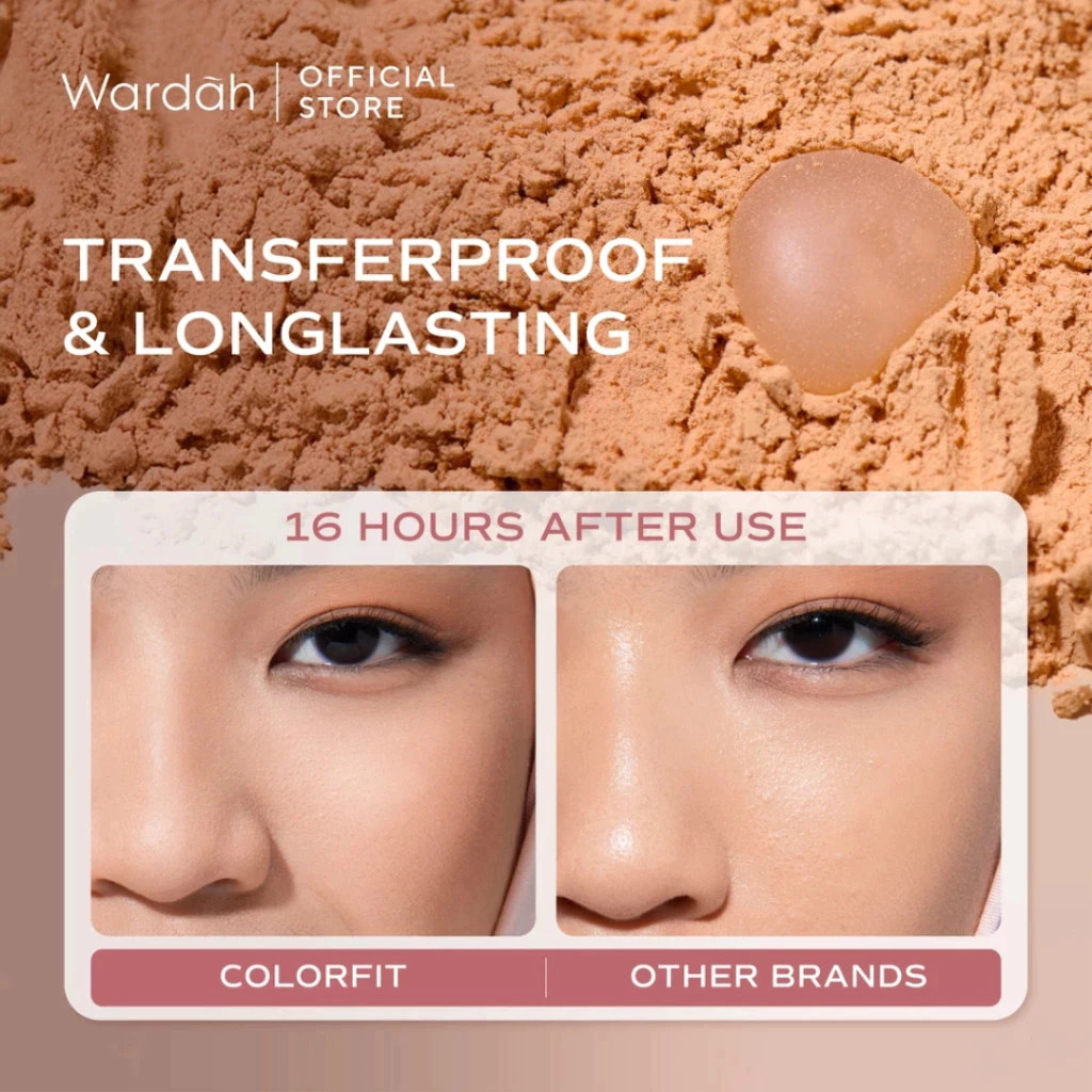 wardah colorfit hd blurify loose powder 15g/bedak tabur wardah colorfit hd blurify loose powder 15g/bedak tabur