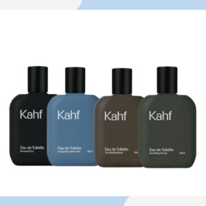 kahf men eau de toilette parfume 35ml | parfum pria | humbling forest | invigorating waterfall | revered oud | true brotherhood