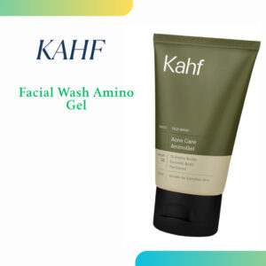 kahf acne care amino gel face wash 100ml/pembersih wajah