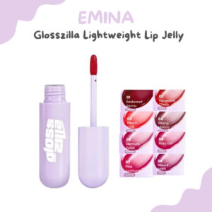 emina glosszilla lightweight lip jelly vinyl 3g/pelembab bibir
