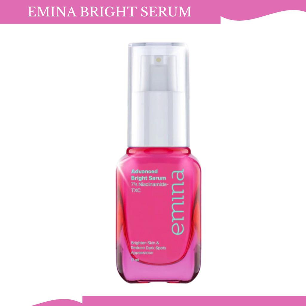 emina advanced bright serum 17ml/serum wajah emina advanced bright serum 17ml/serum wajah