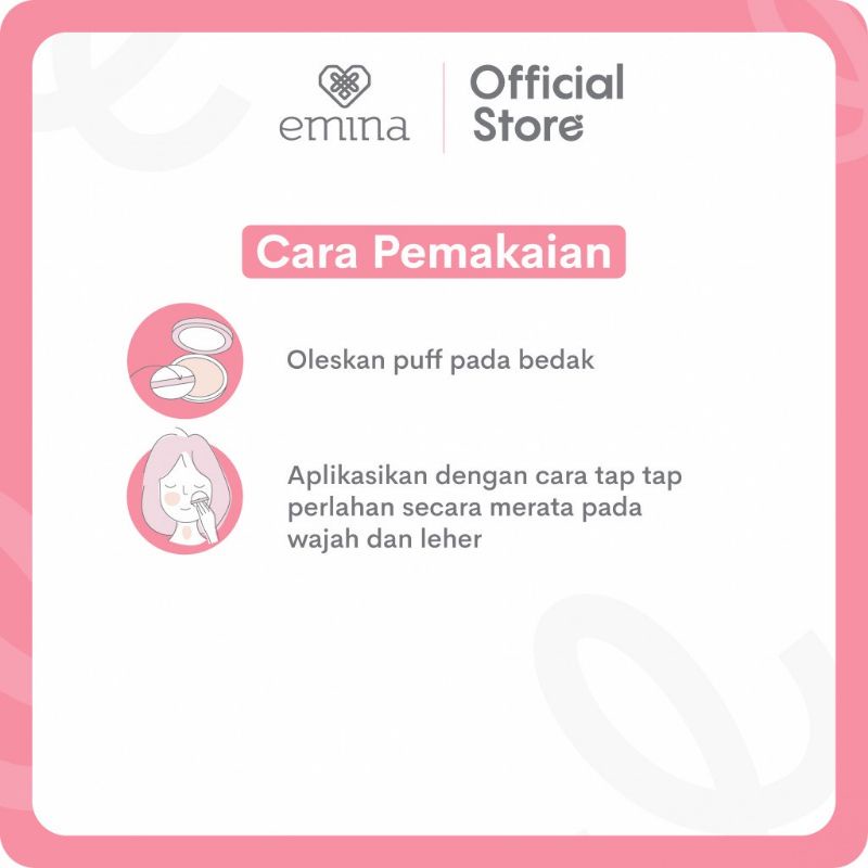 emina daily matte compact powder 11g | bedak padat emina daily matte compact powder 11g | bedak padat