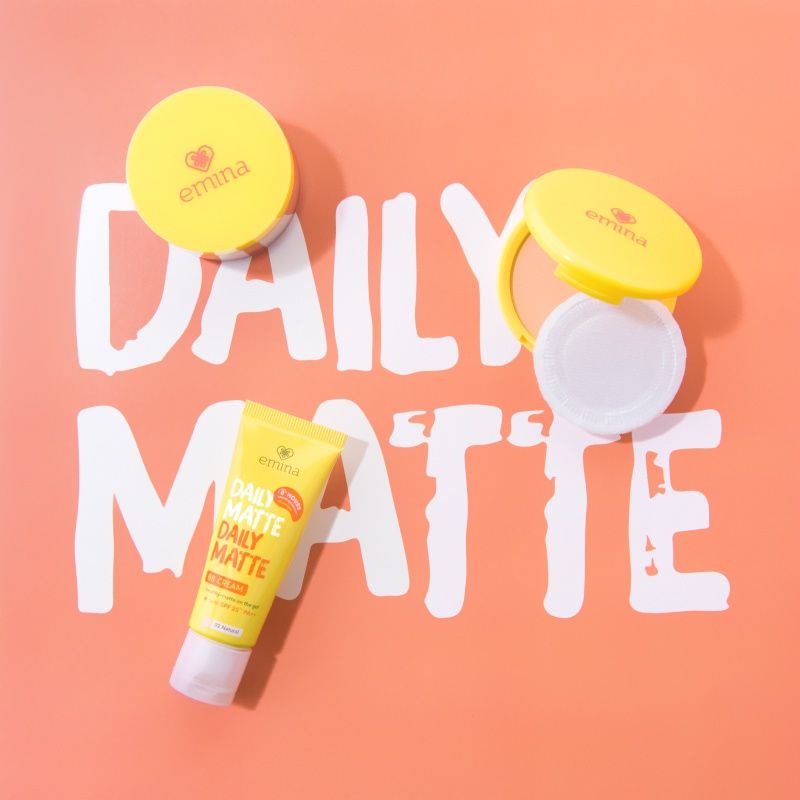 emina daily matte compact powder 11g | bedak padat emina daily matte compact powder 11g | bedak padat