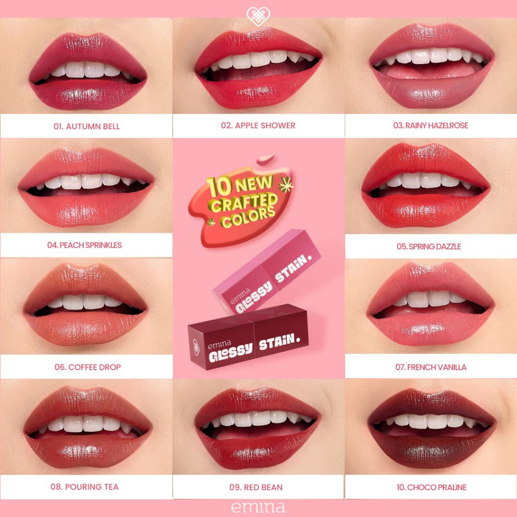 emina glossy stain 3g/lip tint finishing glossy emina glossy stain 3g/lip tint finishing glossy