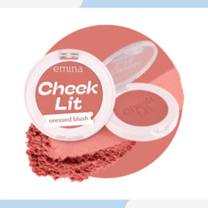 emina cheek lit pressed powder blush 3,5gr | blush on