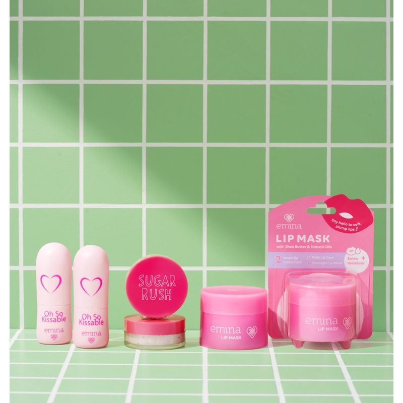 emina oh so kissable tinted balm stick 3,4g | lip balm | pelembab bibir emina oh so kissable tinted balm stick 3,4g | lip balm | pelembab bibir