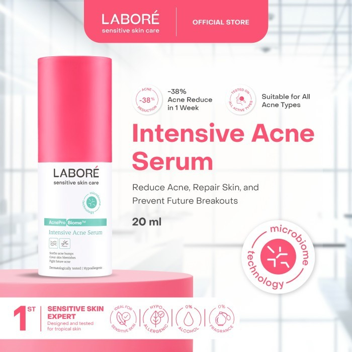 labore sensitive skin care acne serum 7ml and 20ml/perawatan wajah labore sensitive skin care acne serum 7ml and 20ml/perawatan wajah