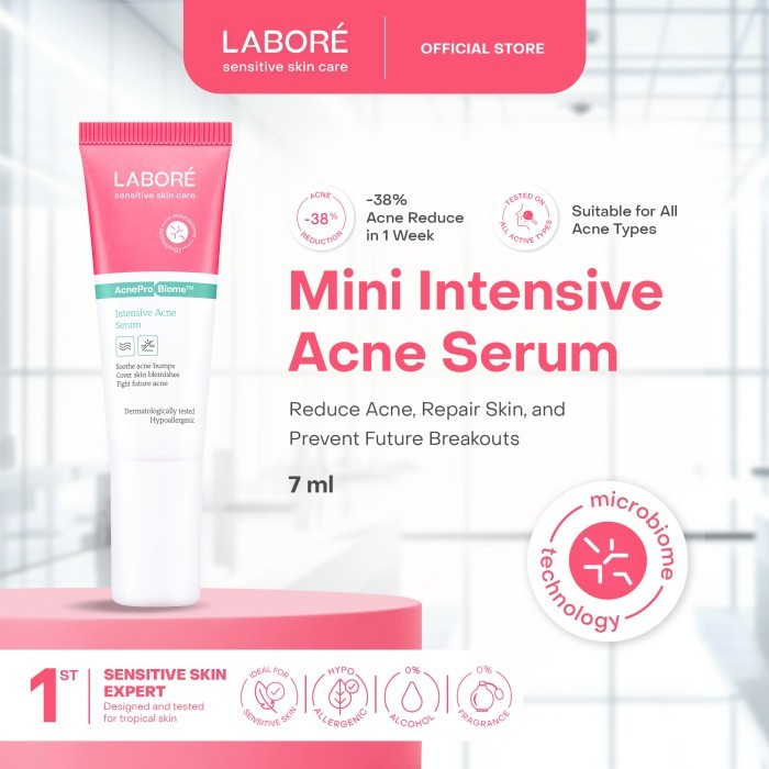 labore sensitive skin care acne serum 7ml and 20ml/perawatan wajah labore sensitive skin care acne serum 7ml and 20ml/perawatan wajah