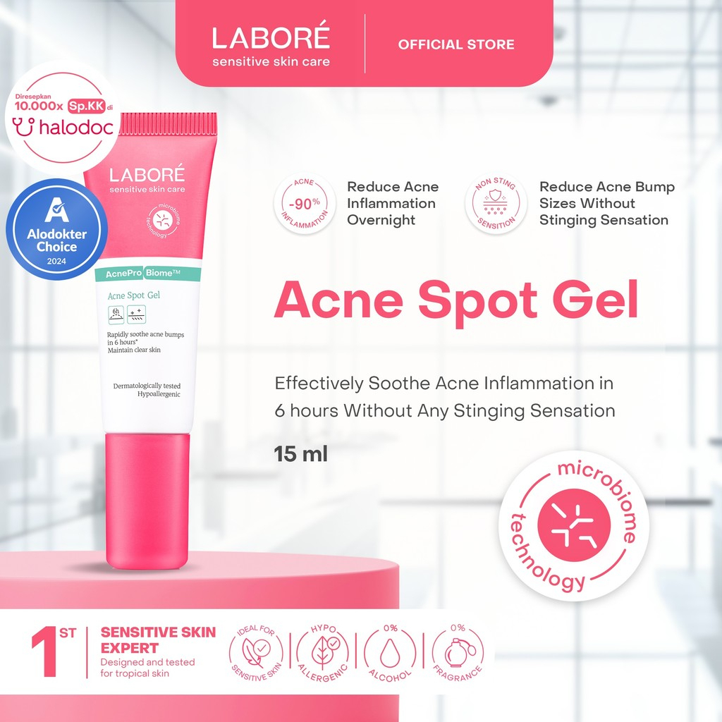 labore acne pro biome acne spot gel 15ml/obat totol jerawat labore acne pro biome acne spot gel 15ml/obat totol jerawat
