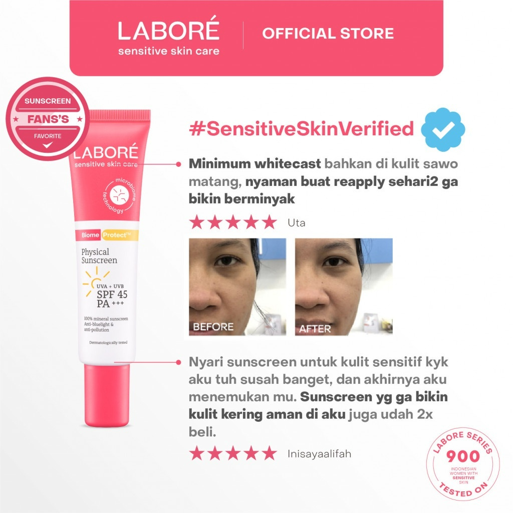 labore sensitive skincare biome protect physical sunscreen 30ml mineral sunscreen labore sensitive skincare biome protect physical sunscreen 30ml mineral sunscreen