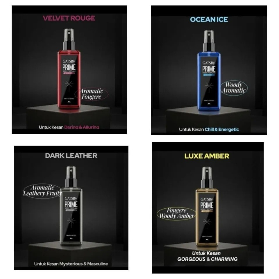 gatsby prime body perfume spray 100ml/body mist gatsby prime body perfume spray 100ml/body mist