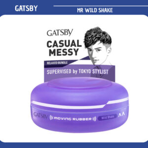 gatsby moving rubber wild shake j 80g/pomade rambut