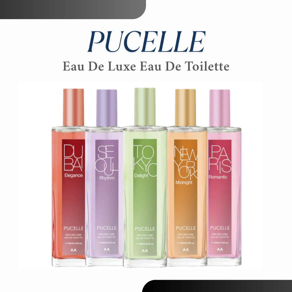 pucelle eau de luxe eau de toilette 100ml/parfum wanita pucelle eau de luxe eau de toilette 100ml/parfum wanita