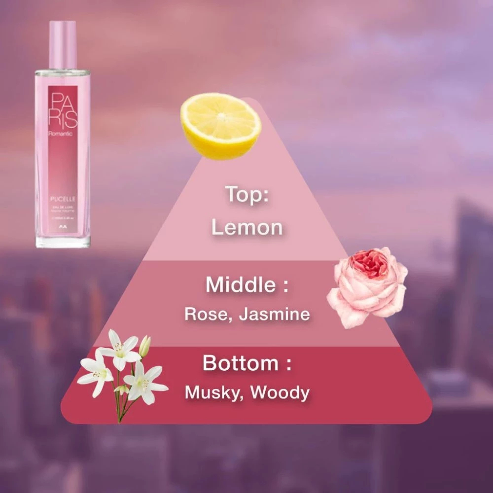 pucelle eau de luxe eau de toilette 100ml/parfum wanita pucelle eau de luxe eau de toilette 100ml/parfum wanita