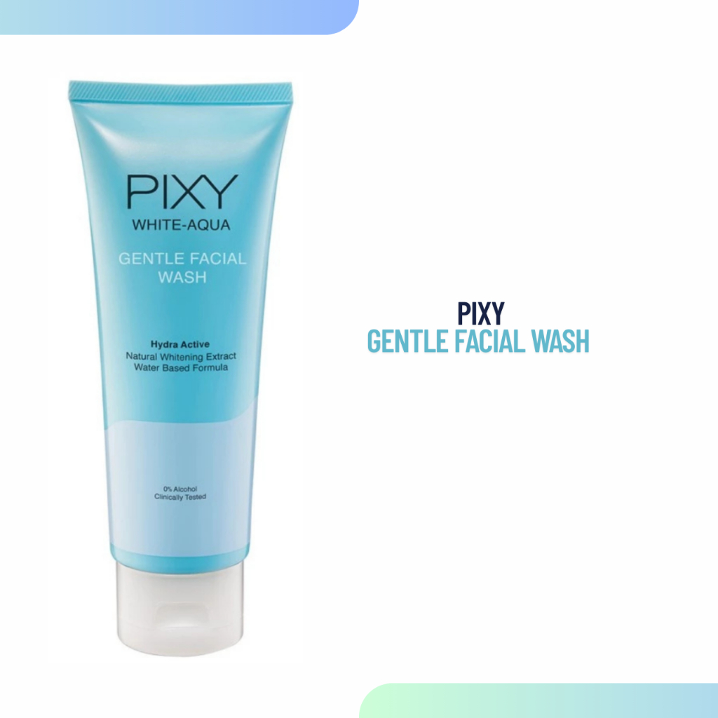 pixy white aqua gentle facial wash 100g/pembersih wajah pixy white aqua gentle facial wash 100g/pembersih wajah