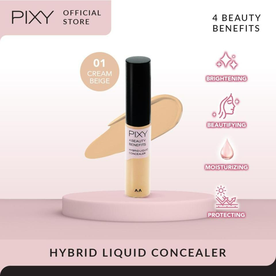 pixy 4 beauty benefits hybrid liquid concealer 8g pixy 4 beauty benefits hybrid liquid concealer 8g
