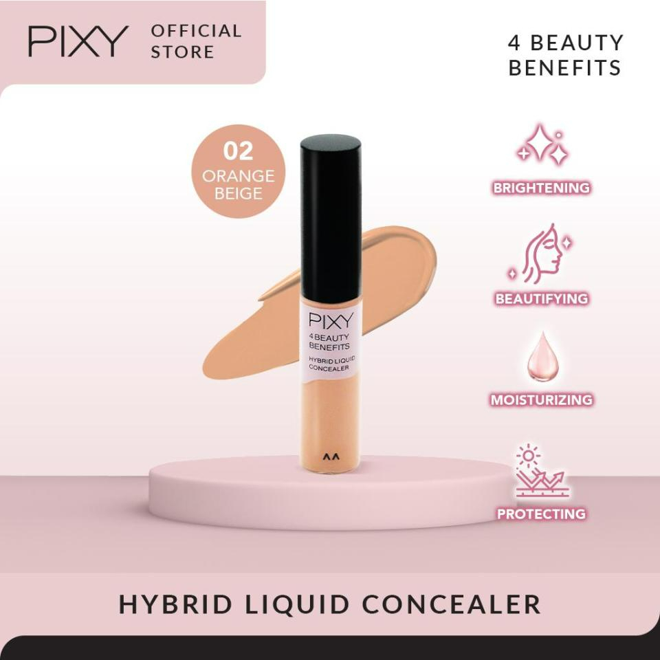 pixy 4 beauty benefits hybrid liquid concealer 8g pixy 4 beauty benefits hybrid liquid concealer 8g