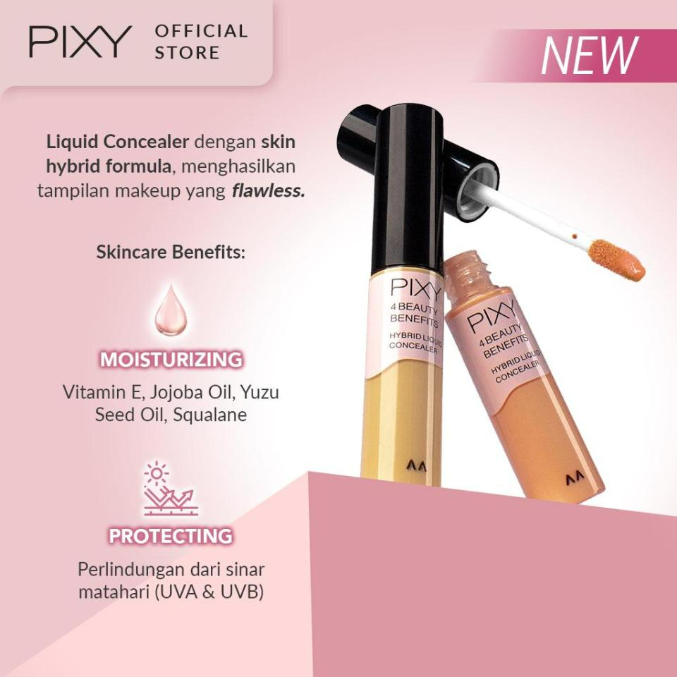 pixy 4 beauty benefits hybrid liquid concealer 8g pixy 4 beauty benefits hybrid liquid concealer 8g
