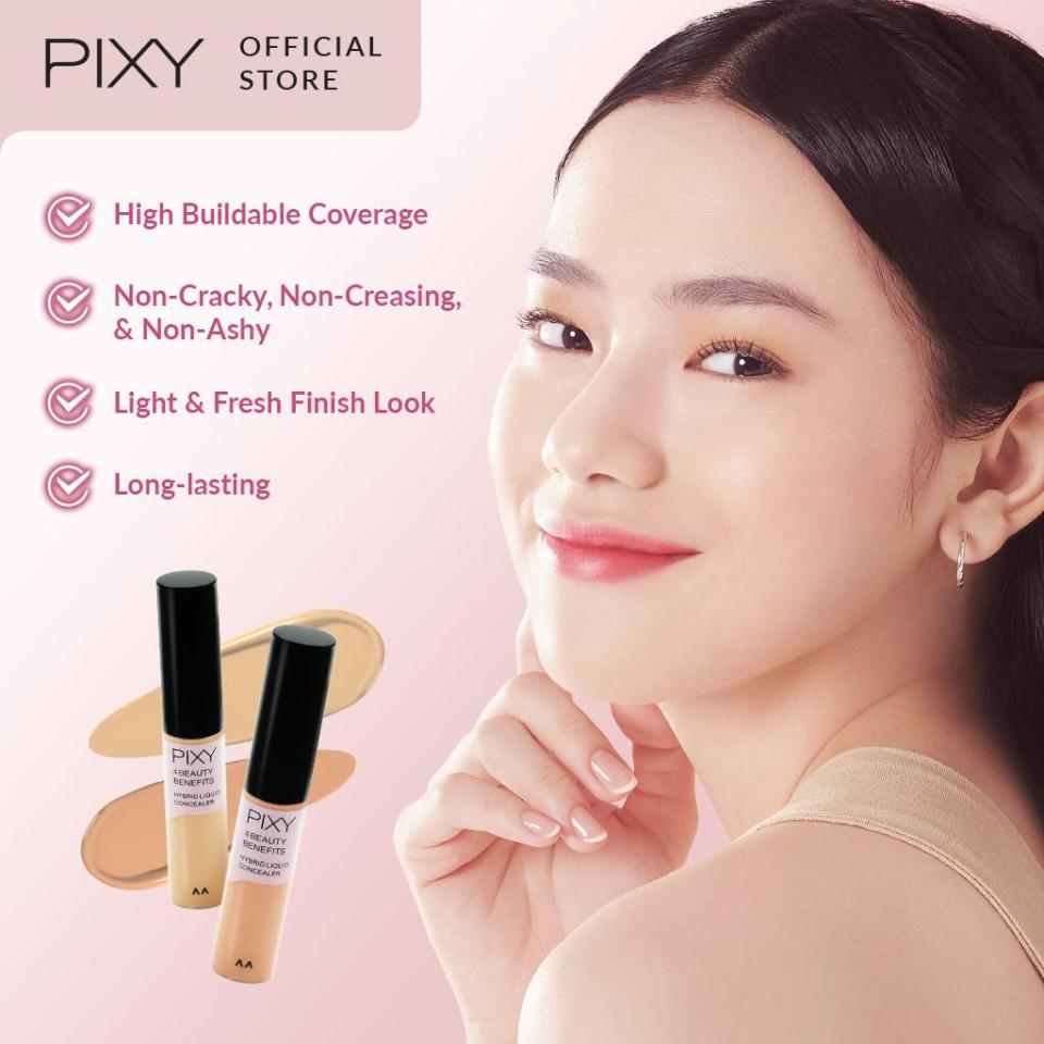 pixy 4 beauty benefits hybrid liquid concealer 8g pixy 4 beauty benefits hybrid liquid concealer 8g