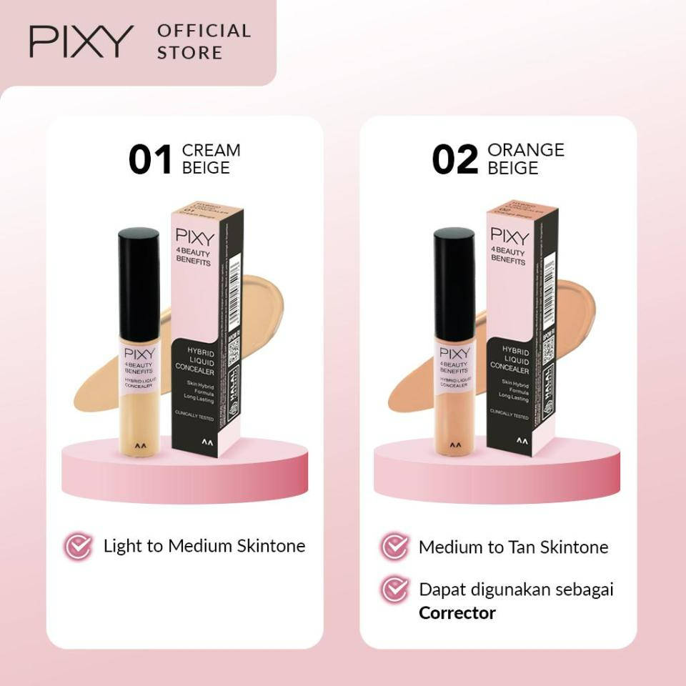 pixy 4 beauty benefits hybrid liquid concealer 8g pixy 4 beauty benefits hybrid liquid concealer 8g