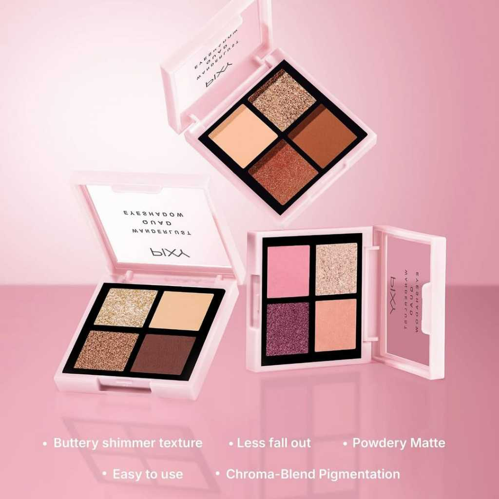 pixy wanderlust quad eyeshadow 5.5g/perona mata pixy wanderlust quad eyeshadow 5.5g/perona mata