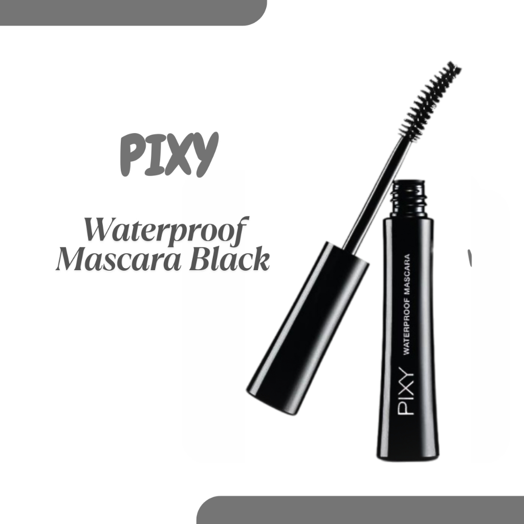 pixy waterproof mascara black 7ml pixy waterproof mascara black 7ml