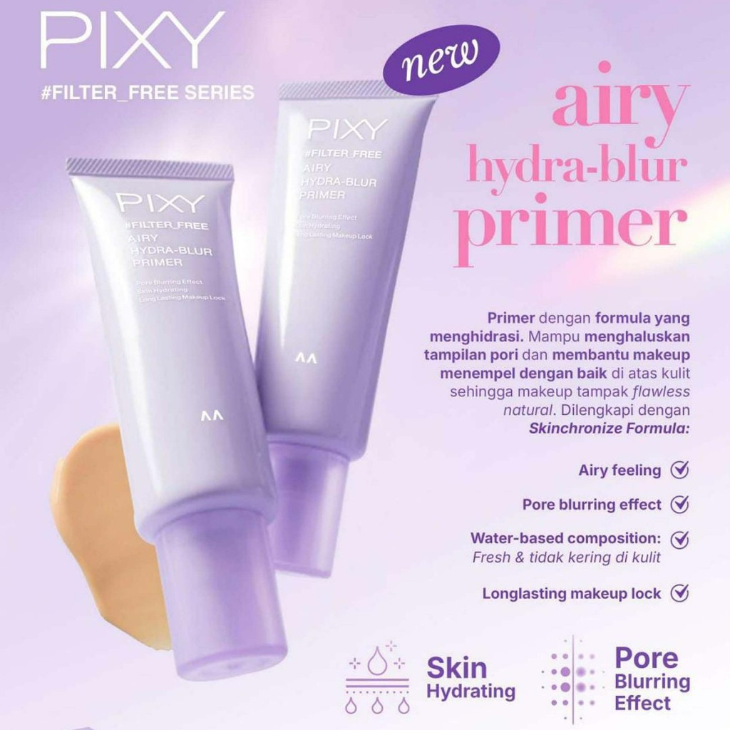 pixy airy hydra blur primer 20ml pixy airy hydra blur primer 20ml