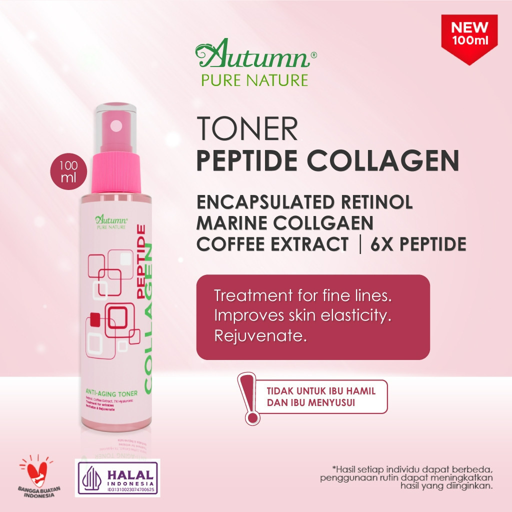 autumn peptide collagen anti aging toner 100ml/toner wajah dan badan autumn peptide collagen anti aging toner 100ml/toner wajah dan badan