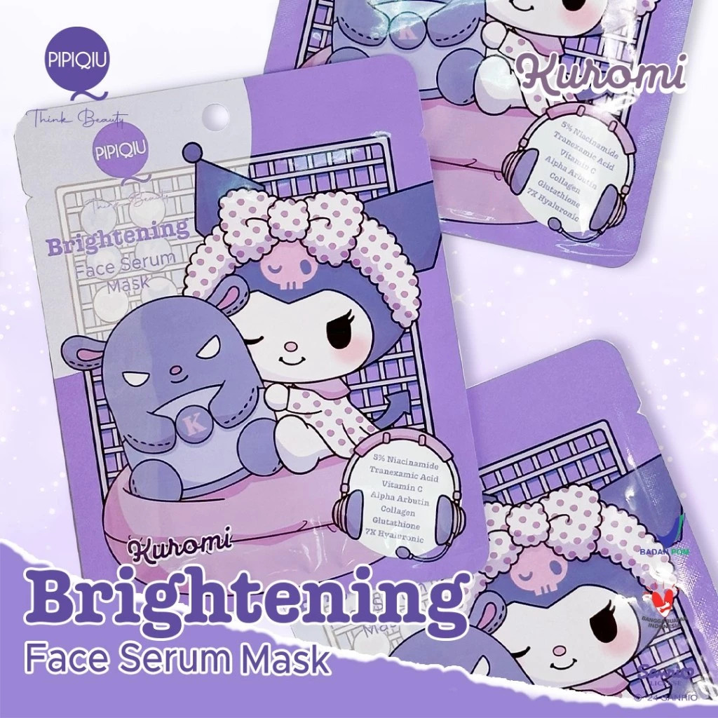 pipiqiu face serum mask 25g/acne calming and soothing/5x ceramide barrier care/brightening/masker wajah pipiqiu face serum mask 25g/acne calming and soothing/5x ceramide barrier care/brightening/masker wajah