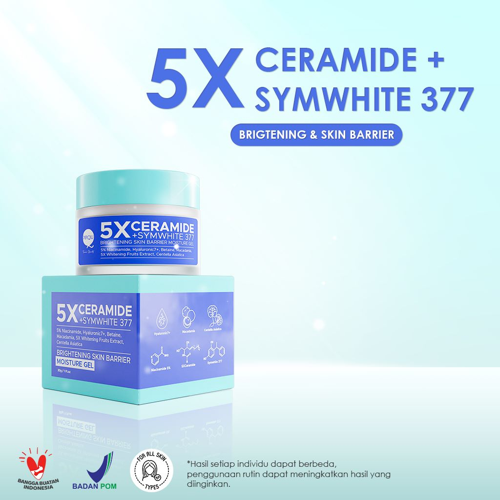 pipiqiu 5x ceramide symwhite 377 brightening skin barrier moisture gel 30g/ pelembab wajah pipiqiu 5x ceramide symwhite 377 brightening skin barrier moisture gel 30g/ pelembab wajah