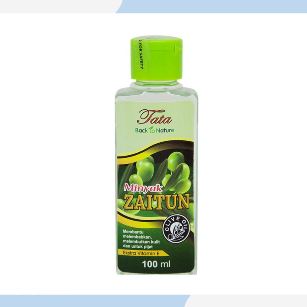 tata zaitun massage oil / minyak zaitun vitamin e bpom 100ml tata zaitun massage oil / minyak zaitun vitamin e bpom 100ml