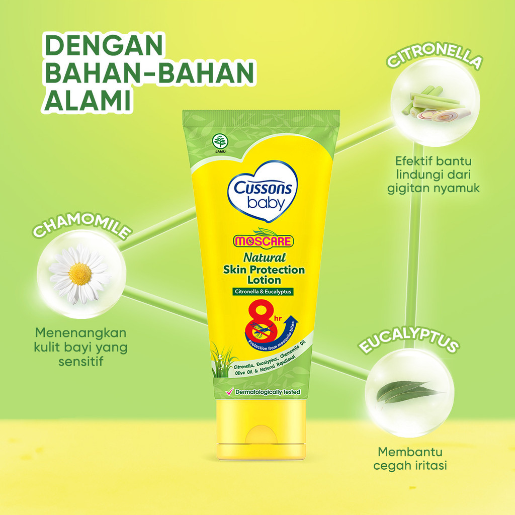 cussons baby moscare skin protection lotion 100g/losion bayi anti nyamuk cussons baby moscare skin protection lotion 100g/losion bayi anti nyamuk
