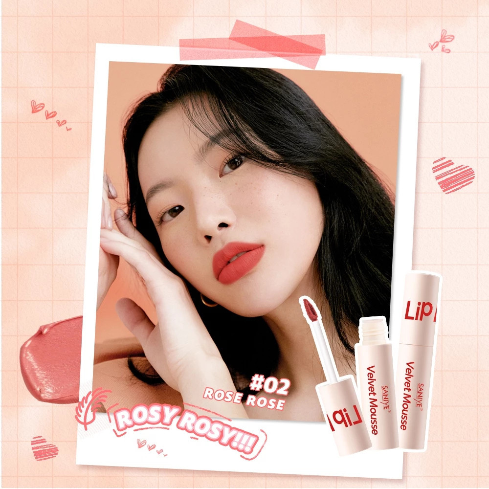 saniye lip matte velvet mousse 4ml saniye lip matte velvet mousse 4ml
