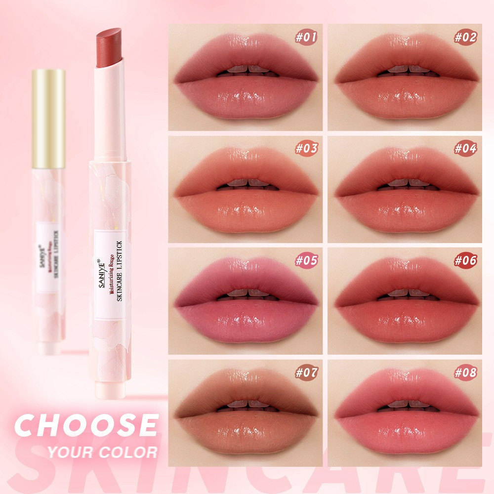 saniye moisturizing rouge skincare lipstick 3g saniye moisturizing rouge skincare lipstick 3g