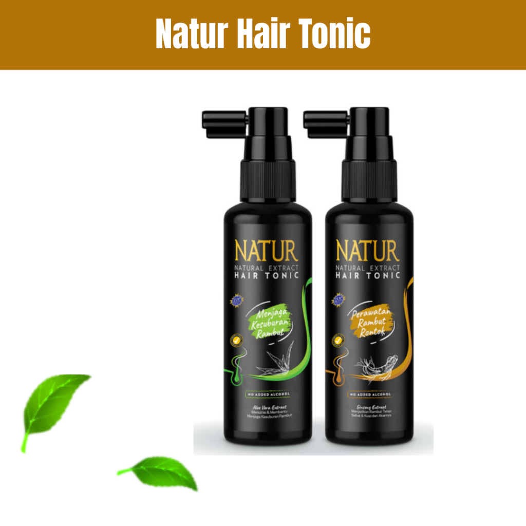natur natural extract hair tonic 90ml/vitamin rambut natur natural extract hair tonic 90ml/vitamin rambut