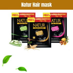 natur hair mask hair nutrive treatment 15g/masker rambut