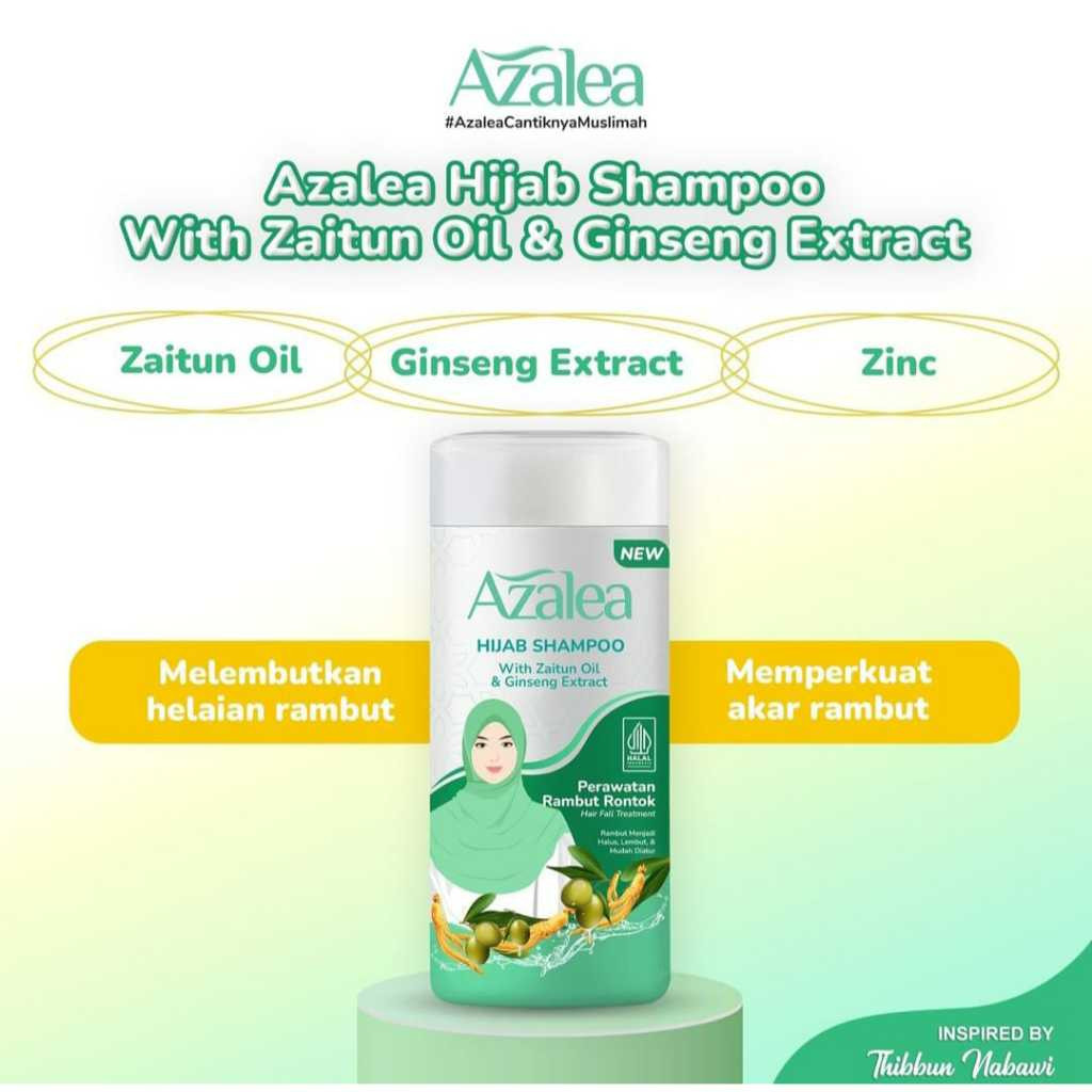 azalea hijab shampoo 170ml/perawatan rambut azalea hijab shampoo 170ml/perawatan rambut