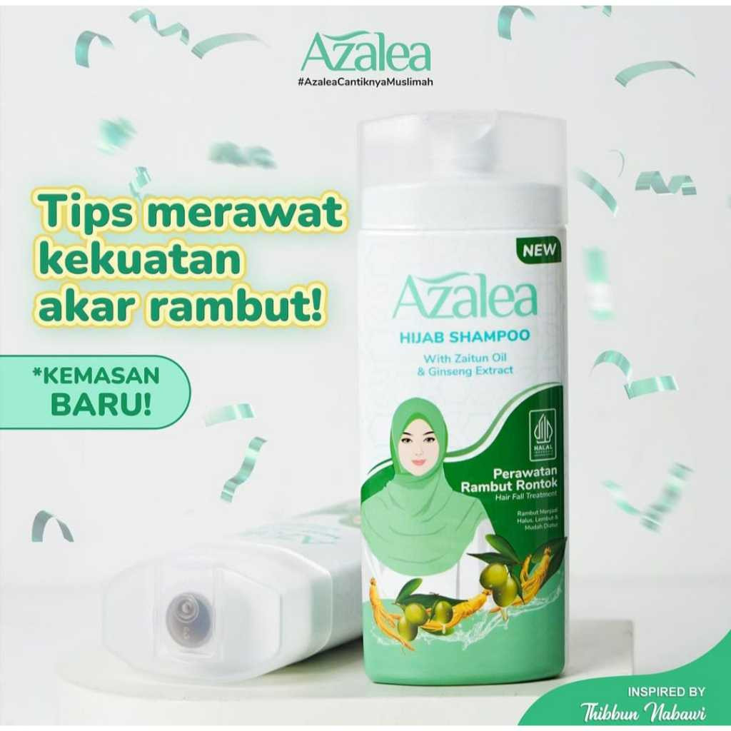 azalea hijab shampoo 170ml/perawatan rambut azalea hijab shampoo 170ml/perawatan rambut