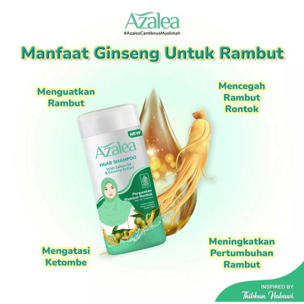 azalea hijab shampoo 170ml/perawatan rambut azalea hijab shampoo 170ml/perawatan rambut