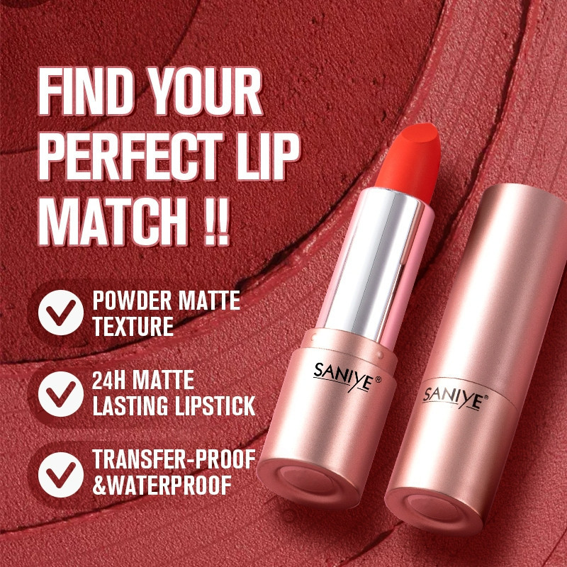 saniye lipstik matte waterproof 4g saniye lipstik matte waterproof 4g