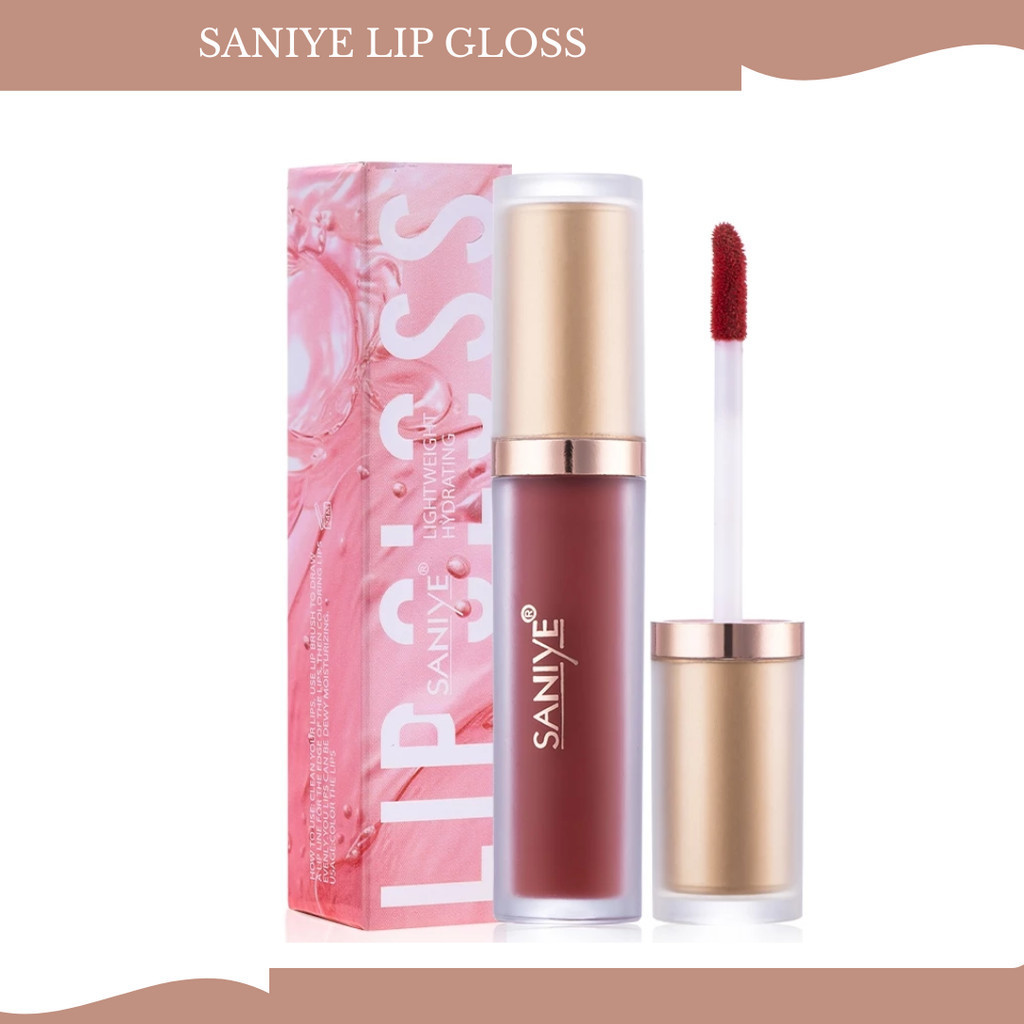 saniye dewy lip gloss/lipstick saniye dewy lip gloss/lipstick