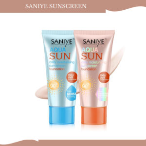 saniye aqua sunscreen spf 50 waterproof 65ml/tabir surya
