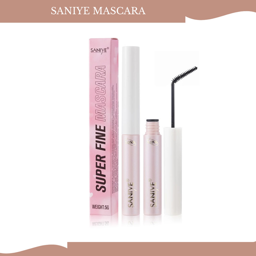 saniye super fine mascara 5ml saniye super fine mascara 5ml