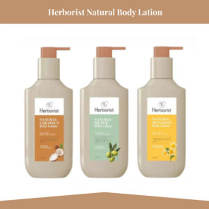 herborist natural body lotion 200ml/losion tubuh